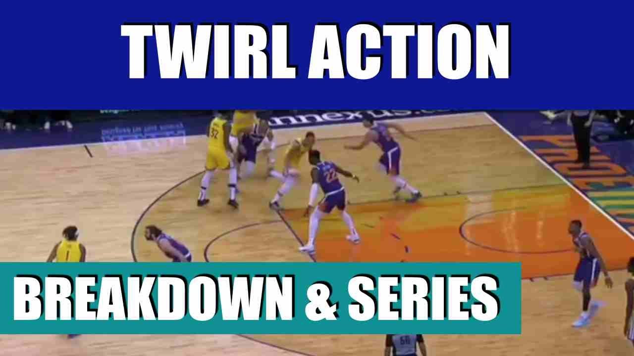 TWIRL Action Basketball (Stagger) - Breakdown & Playbook Series