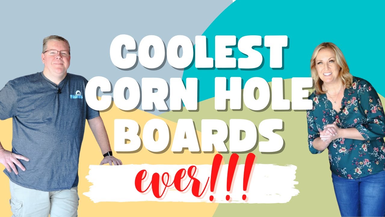 Coolest Corn Hole Boards ever!!!