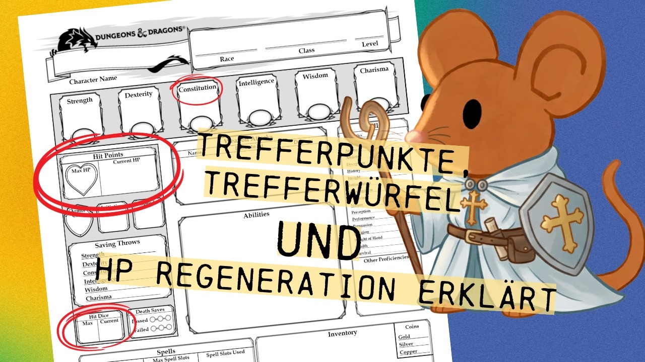 DnD Trefferwürfel/-punkte im Detail