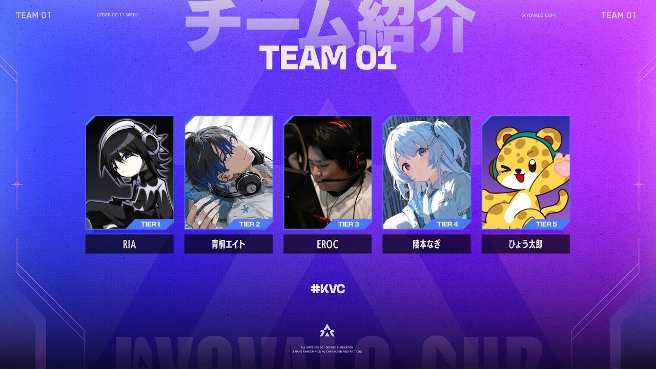 【 京VALO杯 】チーム練習に僕の練習をぶつける w/ RIA, 青桐エイト, EROC, 陵本なぎ