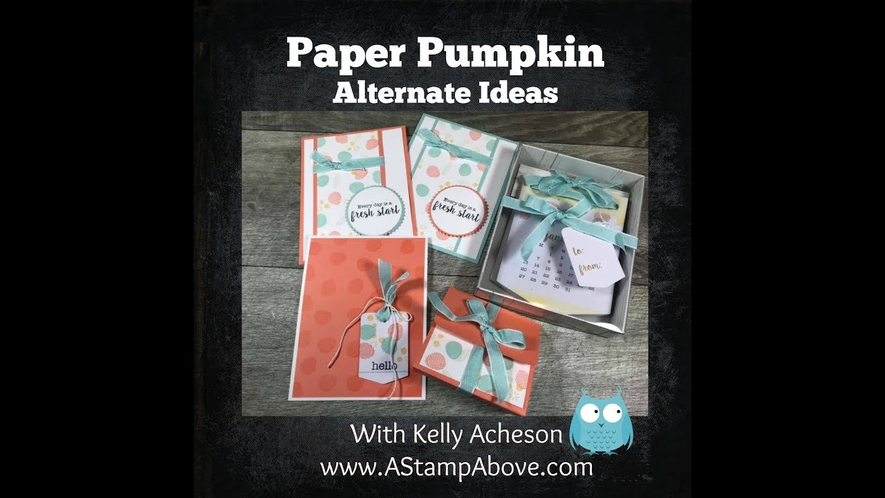 Paper Pumpkin Alternate Ideas