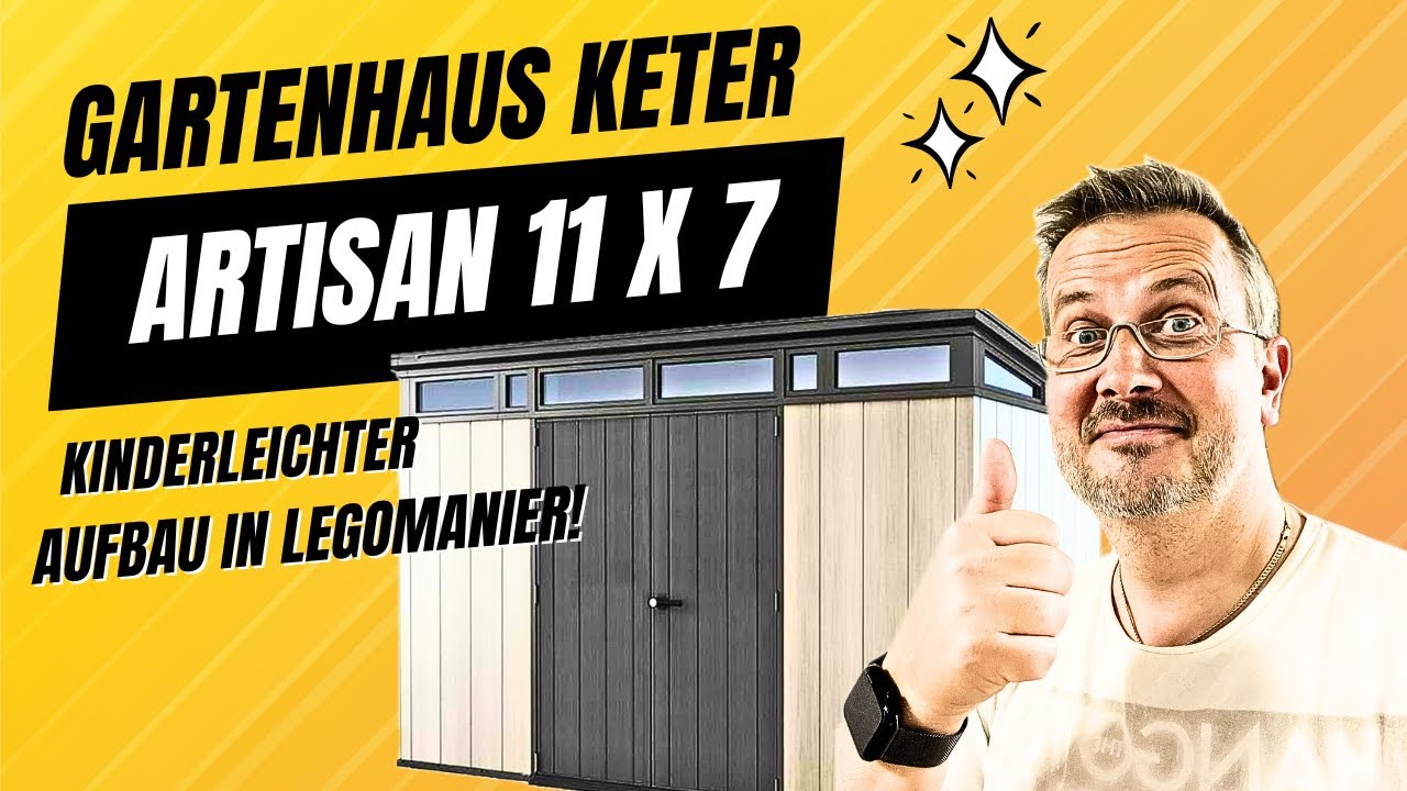 Gartenhaus Keter Artisan 11x7 