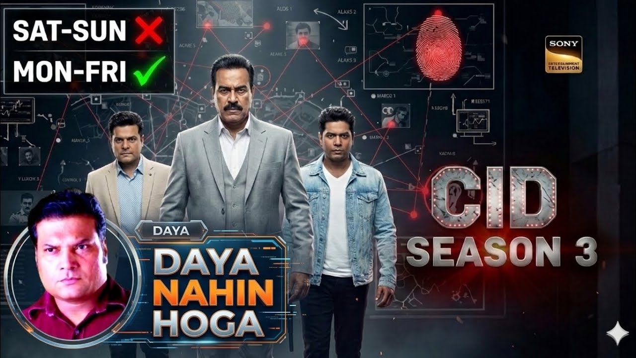 CID Season 3: Daya Ke Bina Kaise Suljhegi Gutthi? 🕵️‍♂️