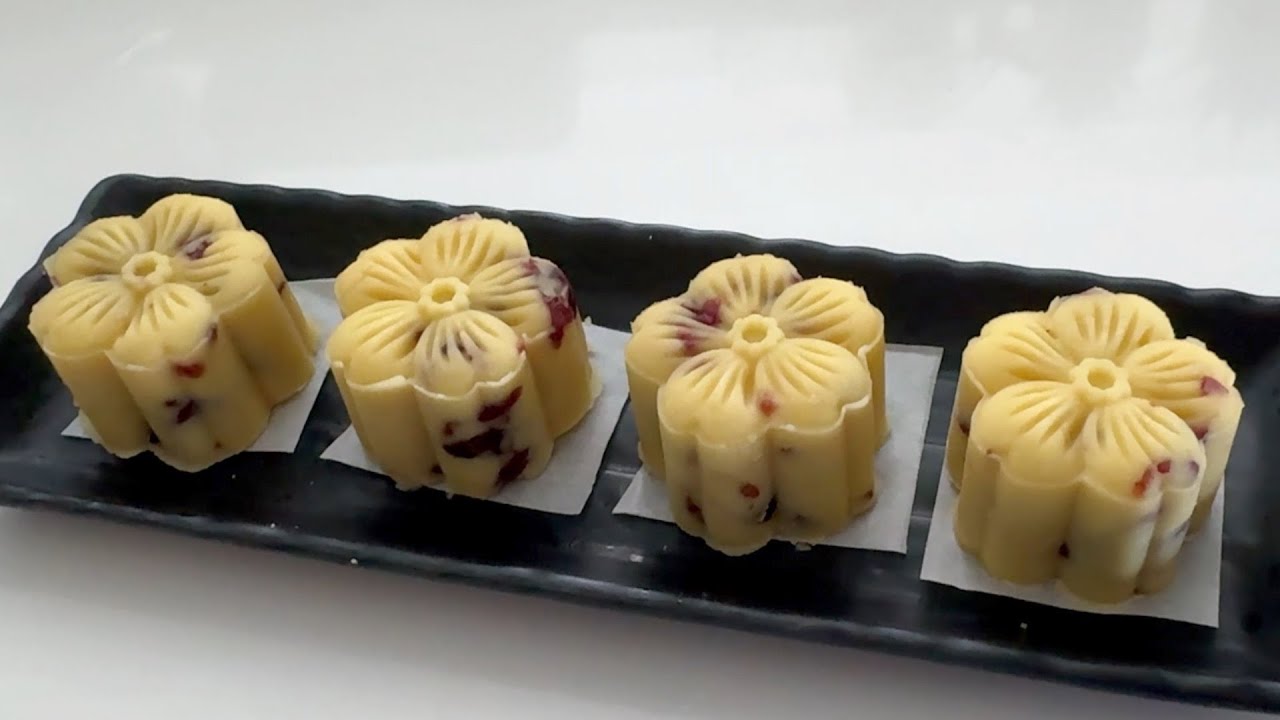 蔓越莓绿豆糕 夏日甜品【田园时光美食】