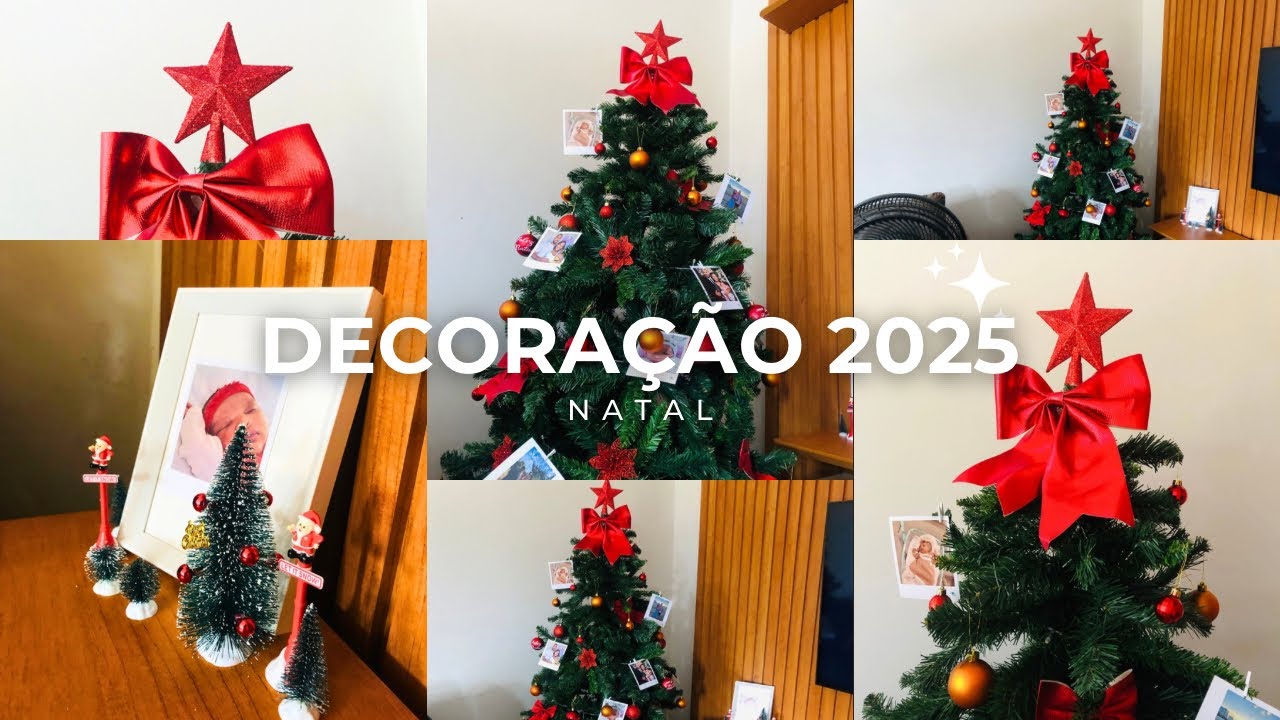 DECORAÇÃO DE NATAL 2025 Montando a Árvore do Zero