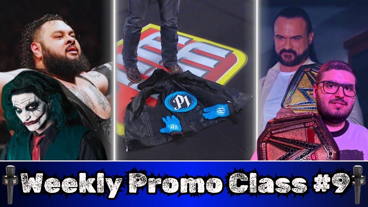 AJ Styles Newest HALL OF FAMER!!! 👏🏻🔥 | WEEKLY PROMO CLASS - EPISODE 9! 🎤 W/@NoThisIsJester
