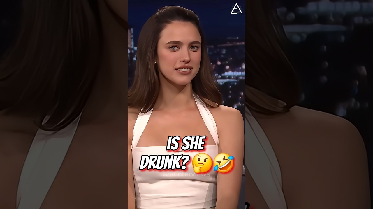 Margaret Qualley Manipulates Jimmy Fallon 😱😂