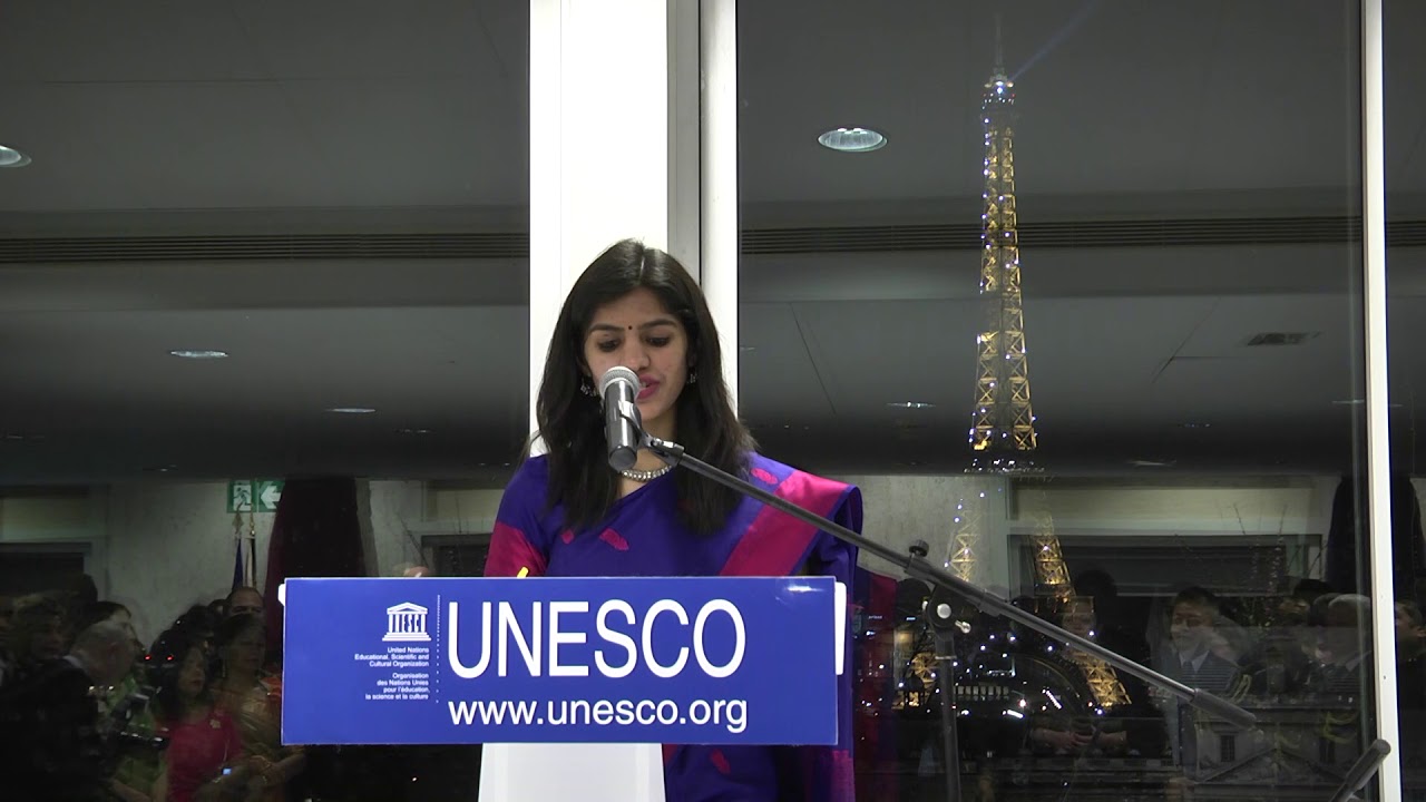 69th Republic Day of India reception hosted by Embassy of India, Paris at UNESCO on 26 January 2018