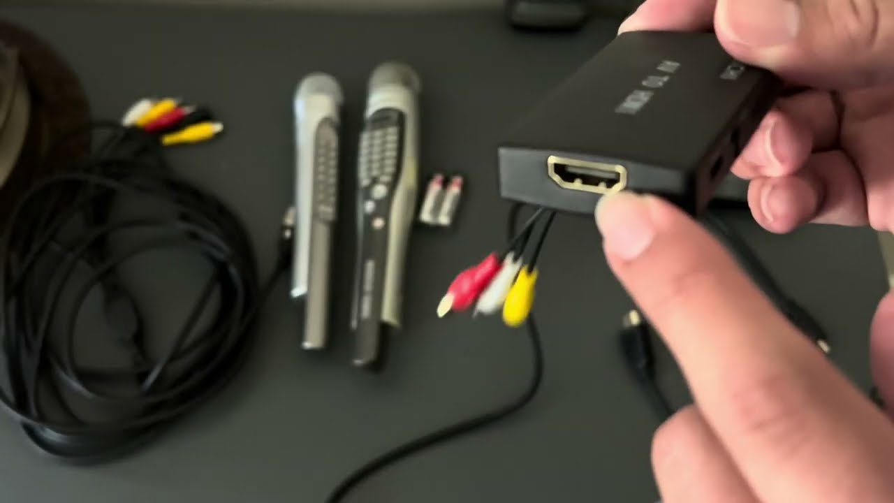 Как подключить Magic Sing к телевизору через HDMI