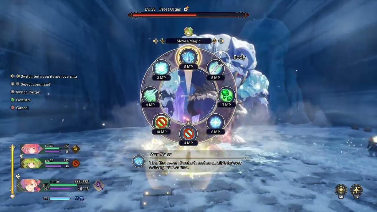 Visions of Mana Boss 13: Frost Giant
