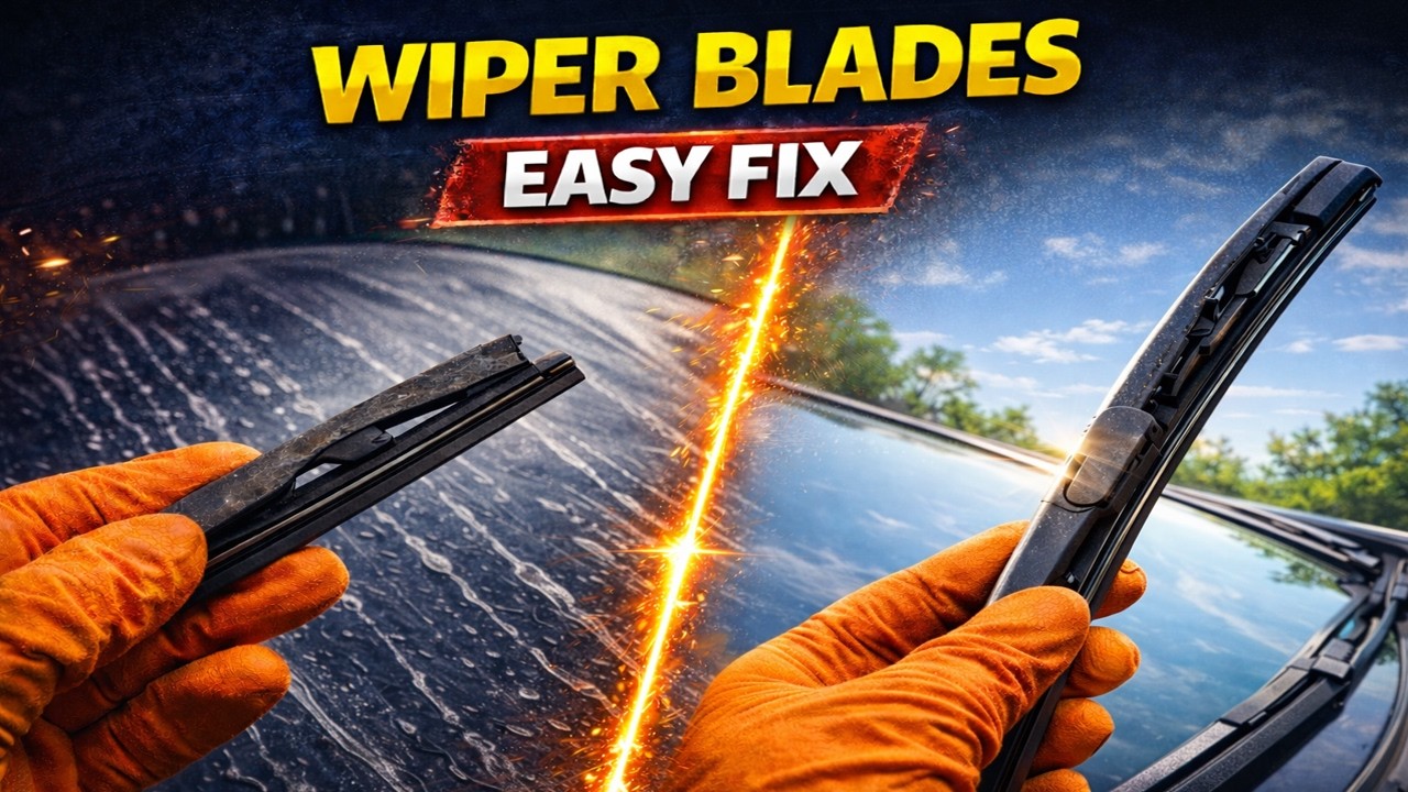 How To Change Wiper Blades in 3 Minutes 💧