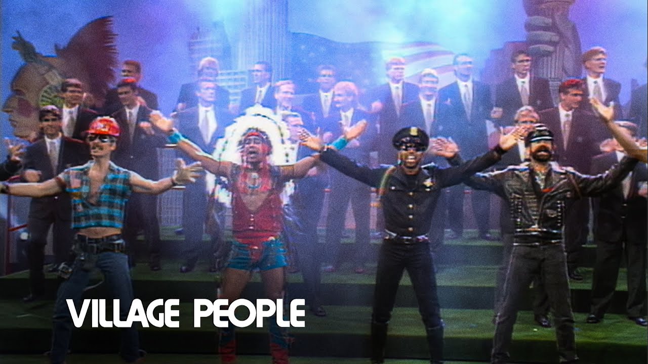 Village People & the German National Soccer Team – Far Away in America (Wetten, dass..?, 5/28/94)