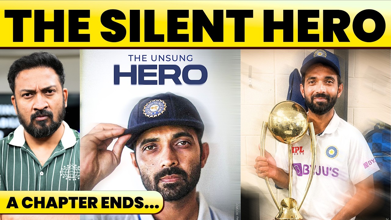 🔴The Man Who Never Lost in Australia...Ajinkya Rahane Retirement Tribute
