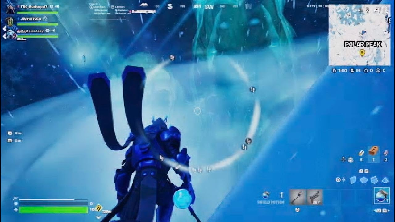 Crazy ice attack