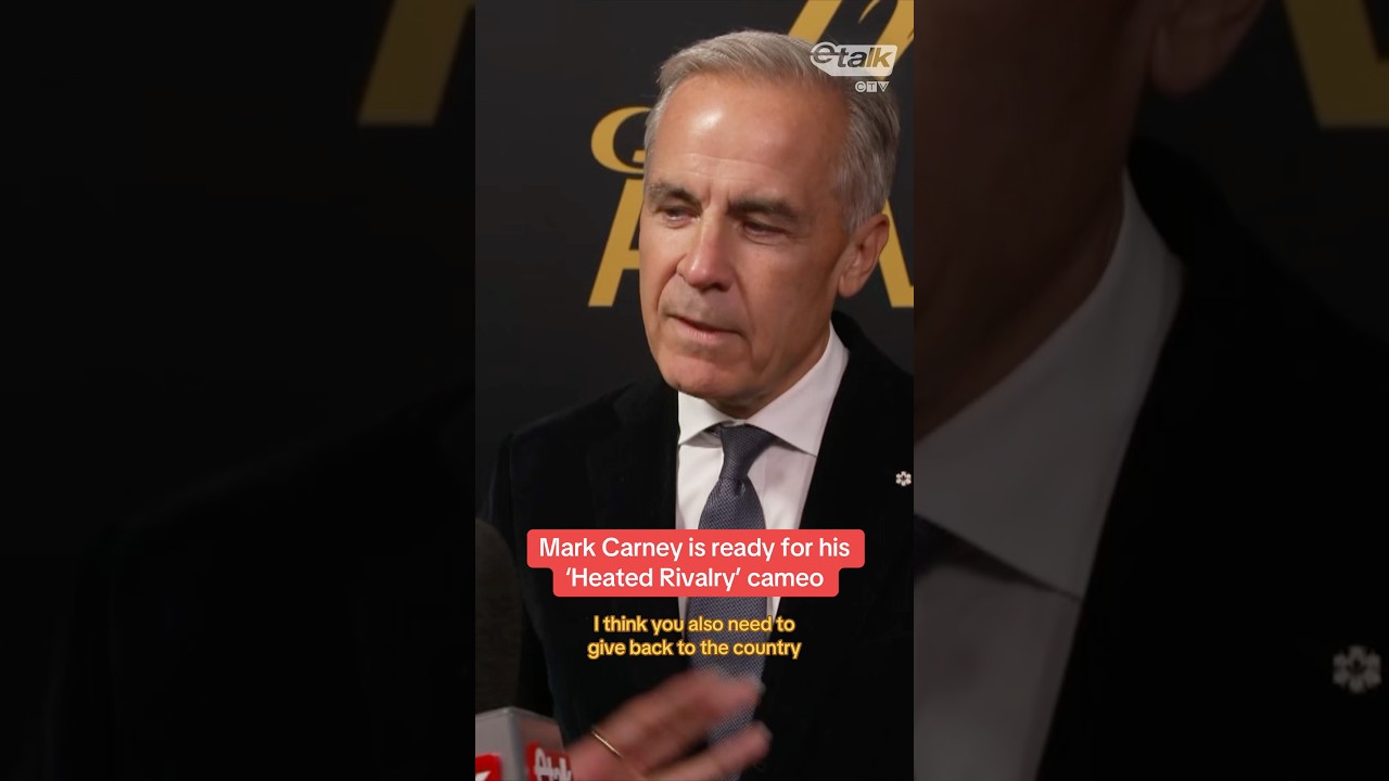 Mark Carney is ready for his &lsquo;Heated Rivalry&rsquo; cameo