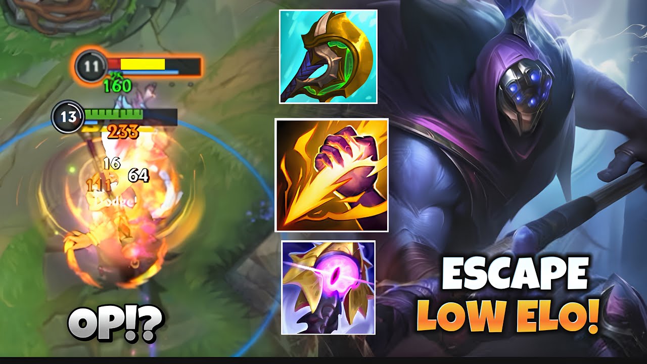 JAX IS STILL STRONG IN JUNGLE TO ESCAPE LOW ELO! WILD RIFT (RUNES & BUILD)