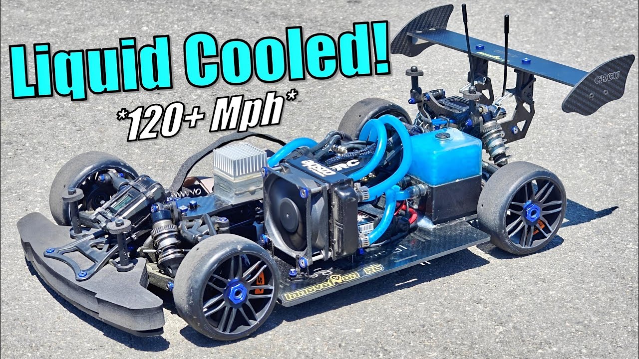120+ Mph Liquid Cooled RC Car! *FASTEST Run*