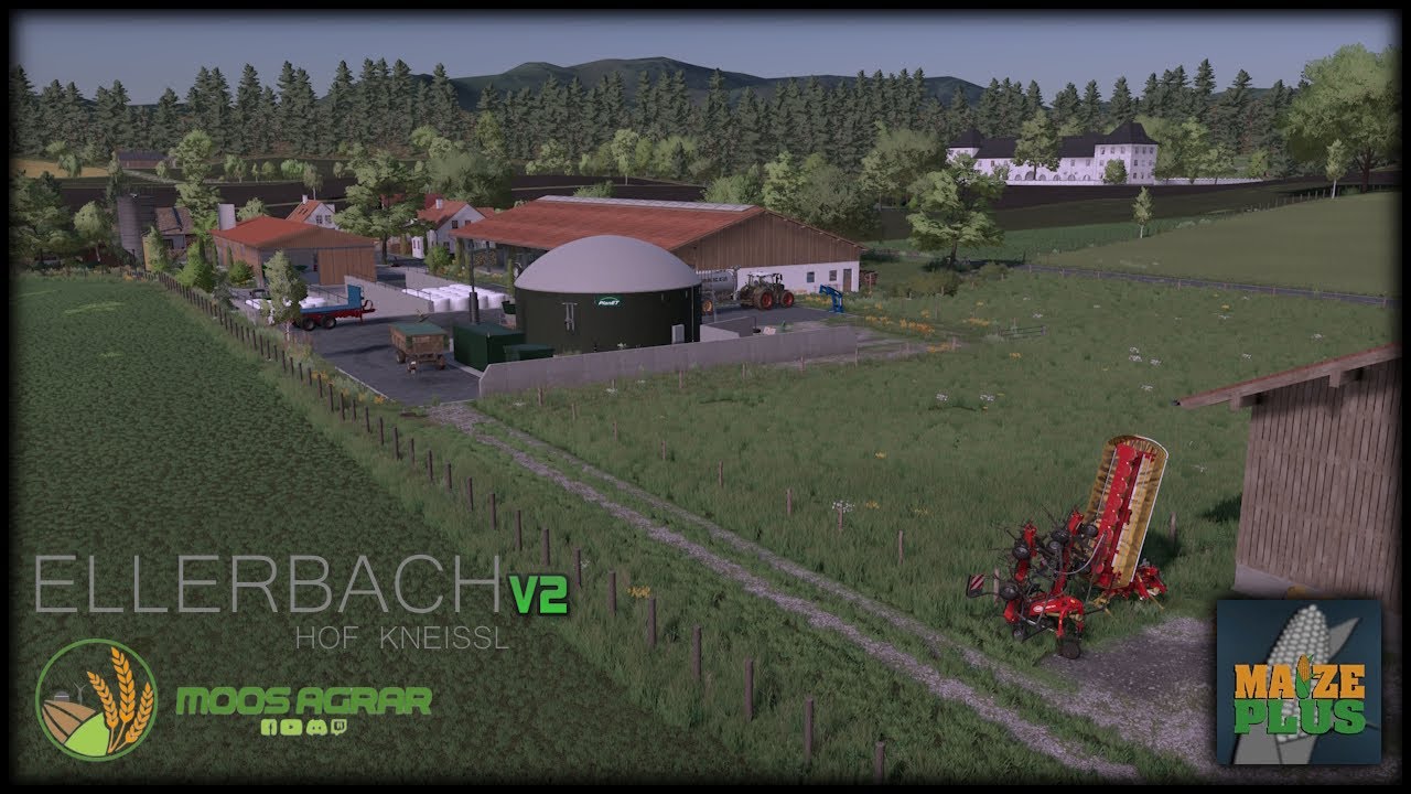 LS22 ELLERBACH V2 Hof Kneissl #144 Realismus Selbstversuch mit M+ - Abrissparty 9000