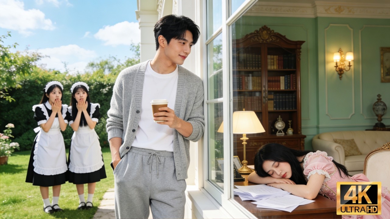 Pour le vœu de son grand-père, elle touche l’homme interdit; il s’attache, l’amour naît.