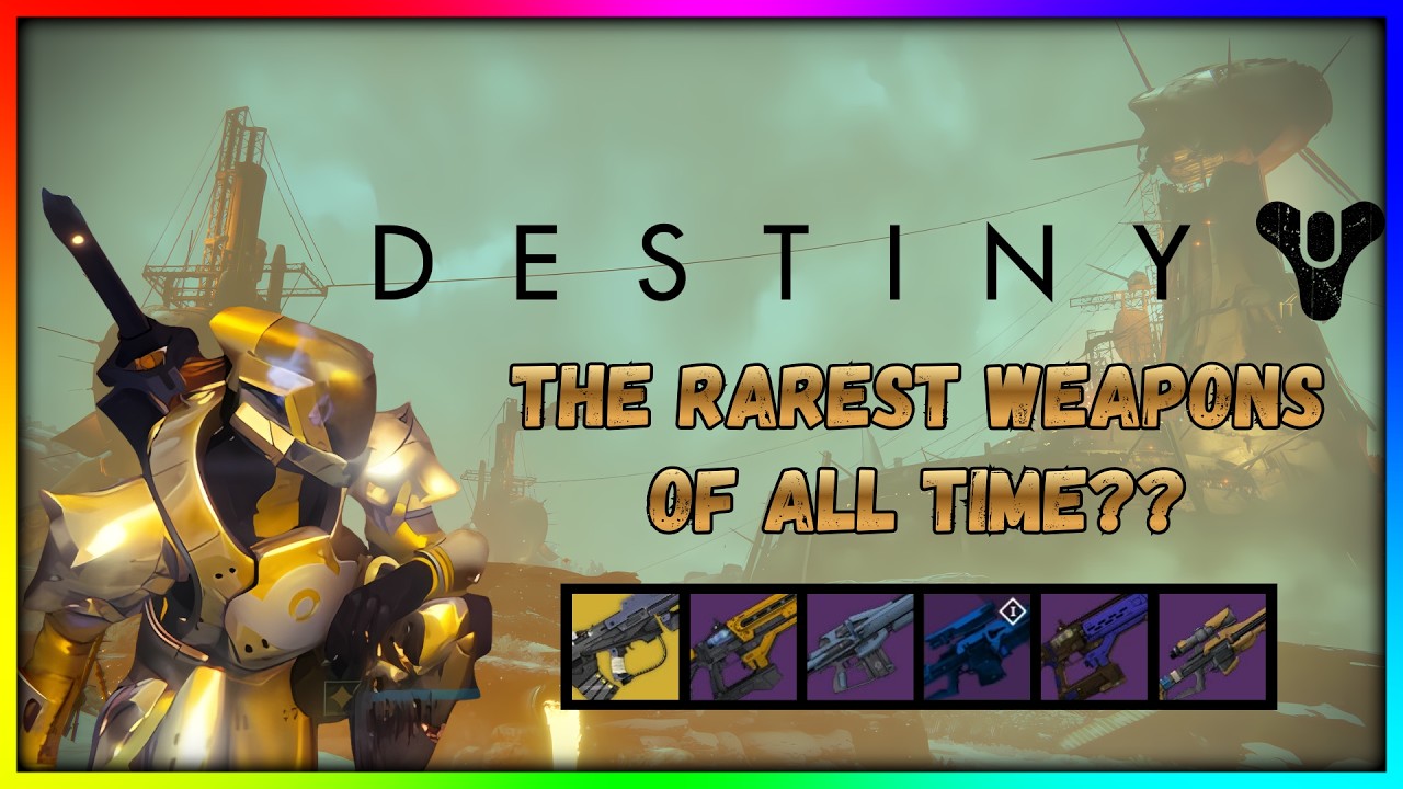 Destiny 1: Rarest Weapons of All Time? - 