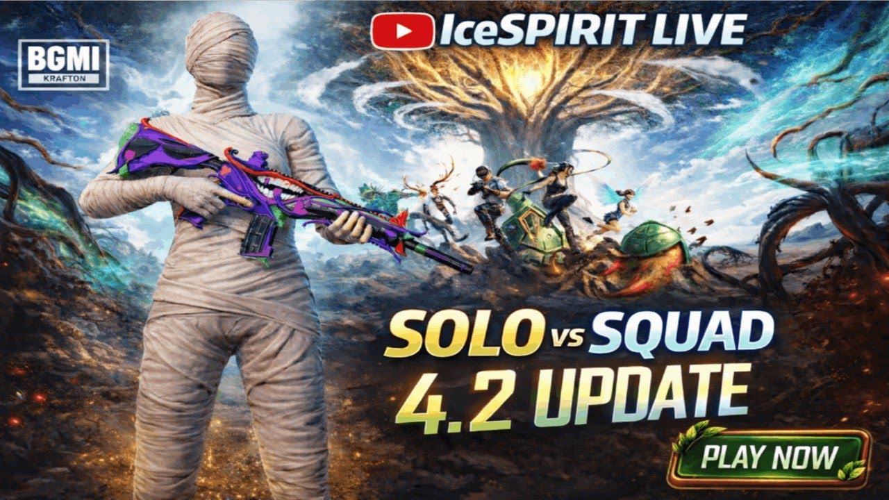 🛑BTS WAR👹|solo vs squad top100 mission🔥|❣️new 4.2 update is here📌|