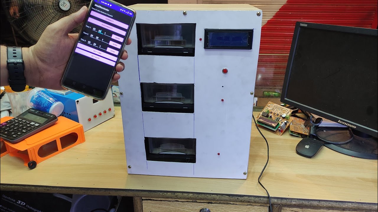 Smart Medicine Reminder Box with Arduino | Smart Medicine Box | Arduino Project
