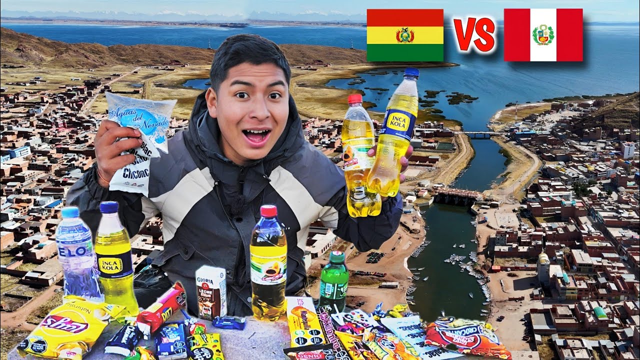 Probando los DULCES más POPULARES de Perú y Bolivia