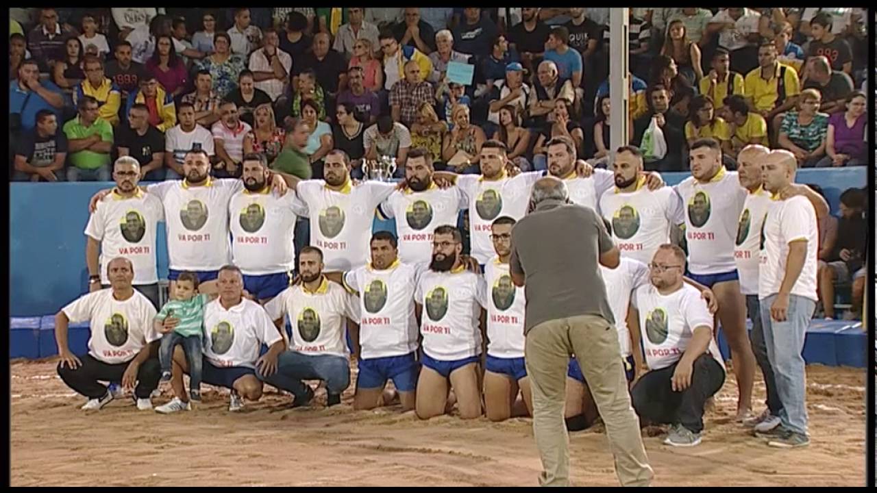 FINAL DE LUCHA CANARIA. MANINIDRA-GÁLDAR.  1-7-2016