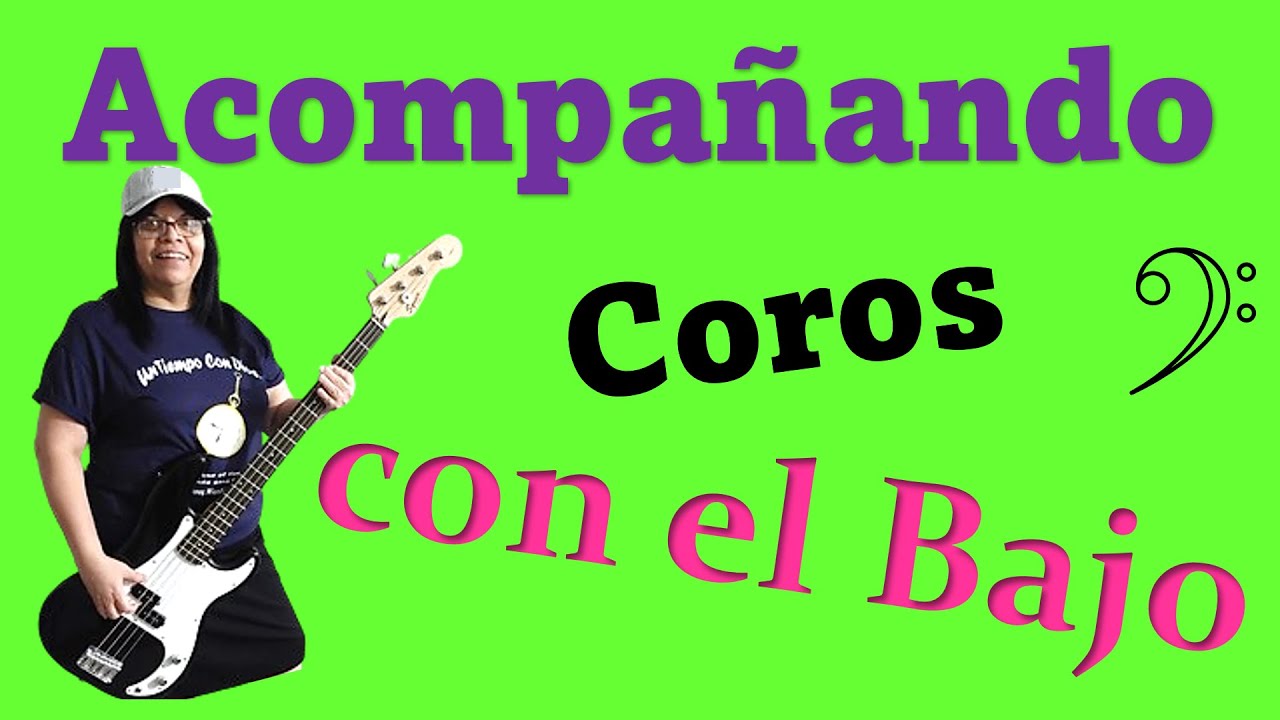 Acompañando coros con el Bajo. 