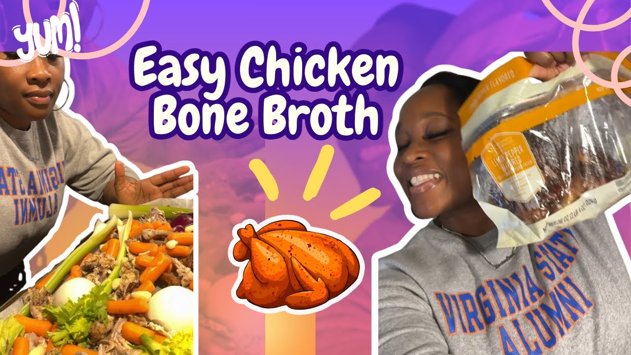 Easy Chicken Bone Broth 