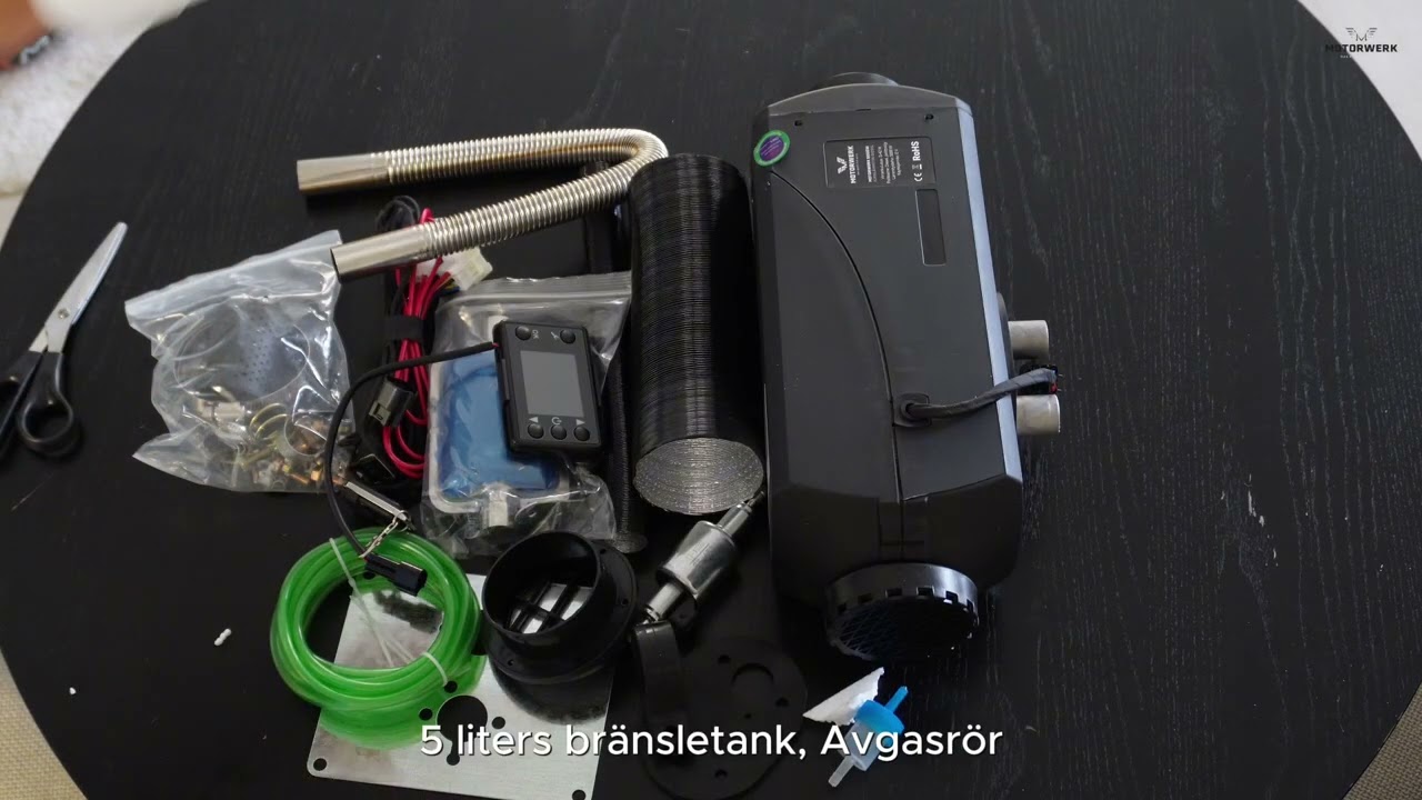 Motorwerk 5 kW ilmalämmitin