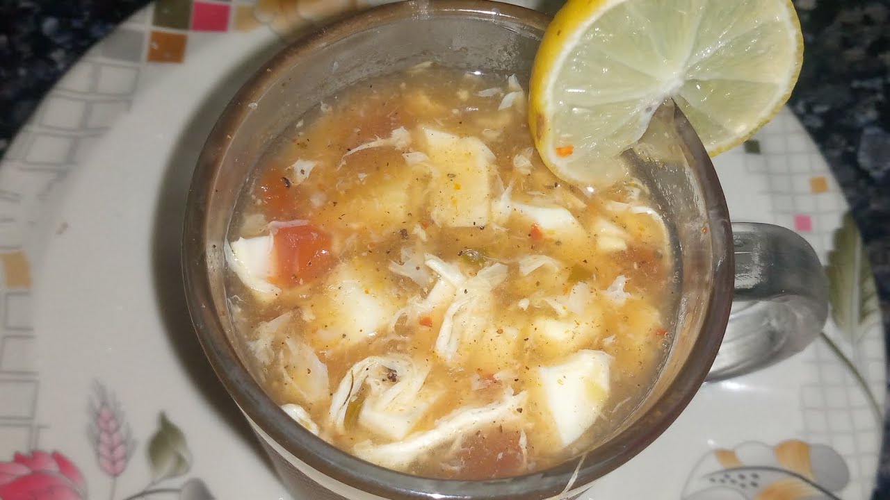 Easy Simple & Healthy Egg Soup Recipe / Protein Se Bhara Egg Soup #eggsoup #recipe #youtube 