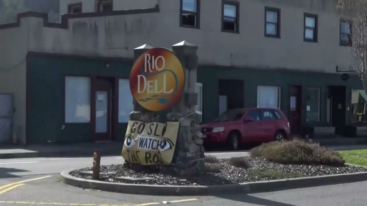 Exploring Downtown Rio Dell, Humboldt, California