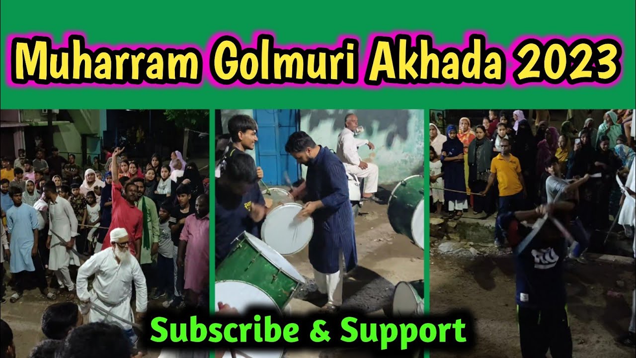 Muharram Nawmi Akhada Golmuri 2023, 👍😇 #muharaam #muharram2023 #golmuri #jamshedpur #karbala 😇👍😇👍👍