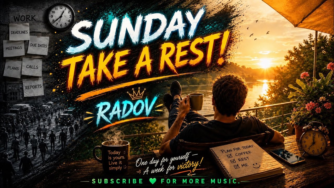 SUNDAY TAKE A REST ! A calm techno track with meaning! #music #musicwithmeaning #musiconline 