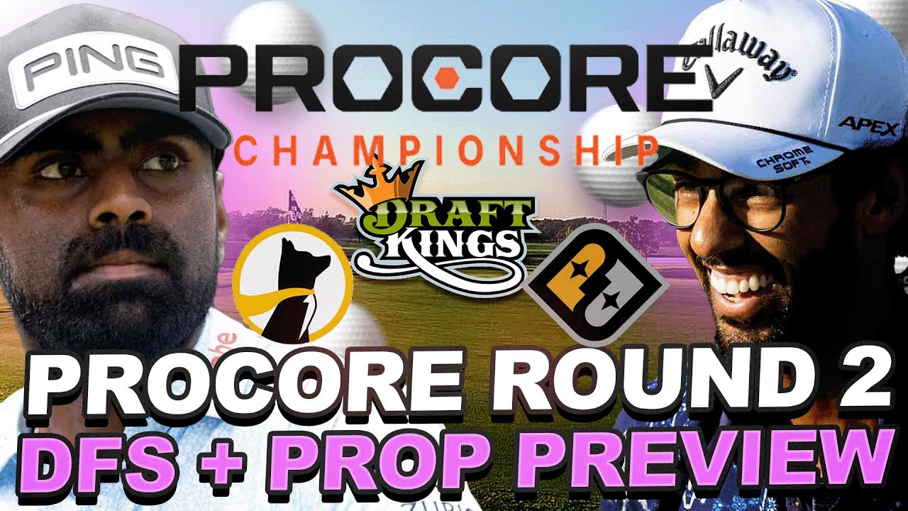 2025 Procore Championship Round 2 DFS + Prop Stream: Showdown Strategy, Prize Picks + Underdog Props