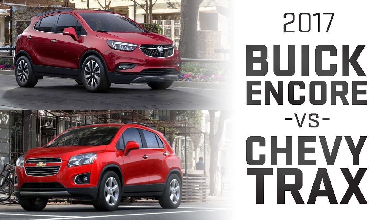 Buick Encore vs Chevy Trax Comparision