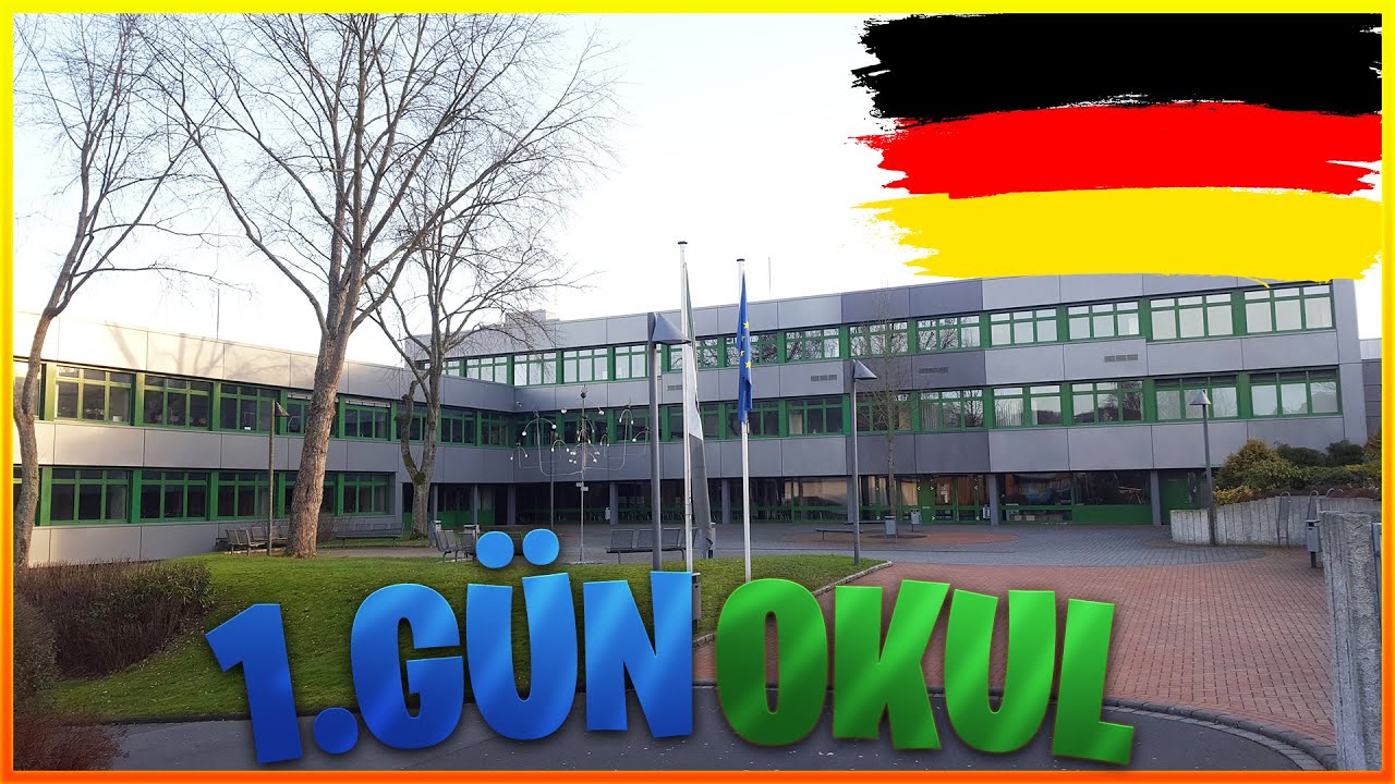 ALMANYA DA OKULDA BİR GÜN HERKES ARABA 🚗 ILE GELIYOR 😂🇩🇪