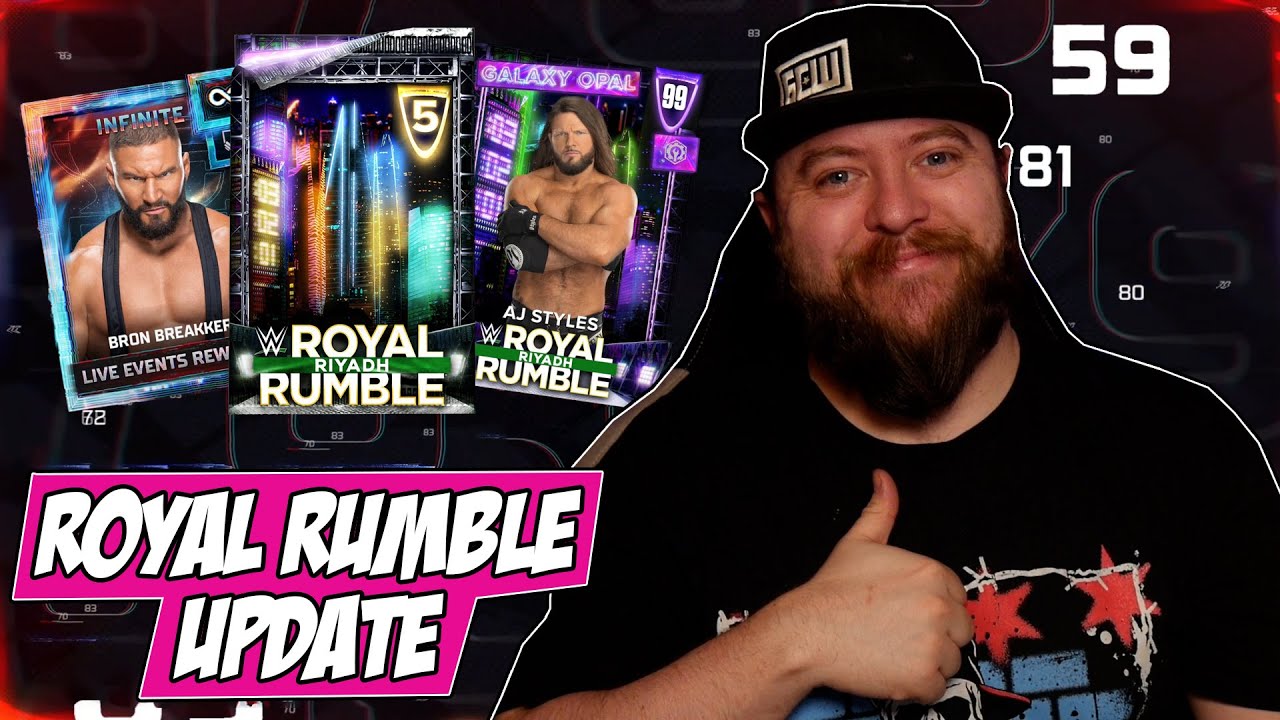 Новое обновление карточек для Royal Rumble и открытие наборов | WWE 2K25 Myfaction
