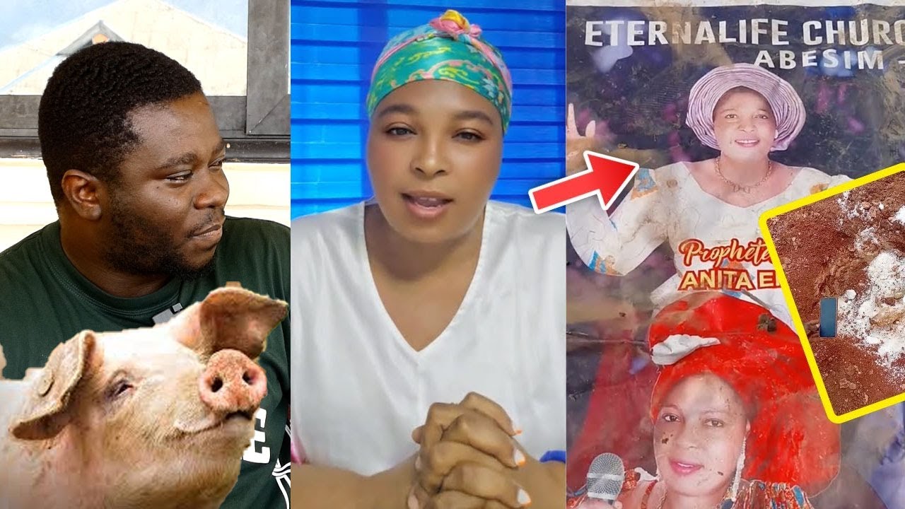 Нана Усу разоблачает пророчицу Абесем, которая родила свинью под своей церковью после того, как...