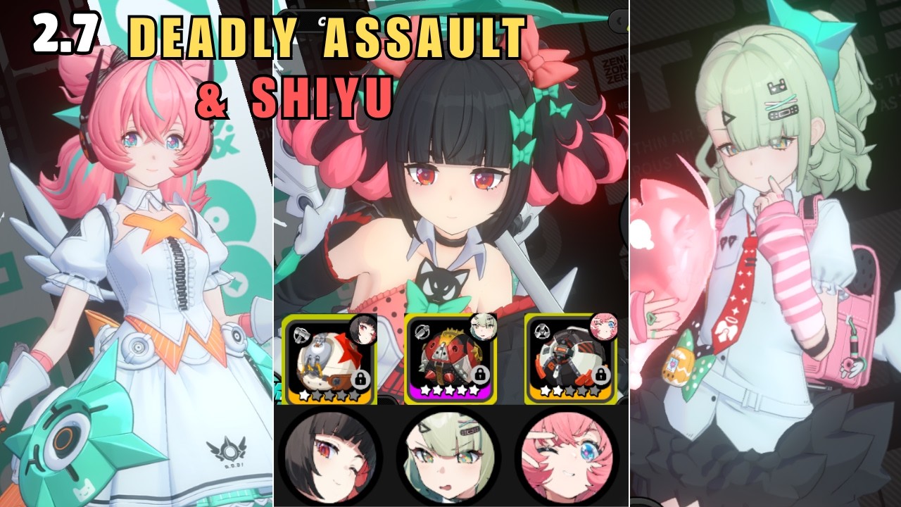Nangong Yu Angel of Delusion Team Shiyu & DA | Zenless Zone Zero v2.7