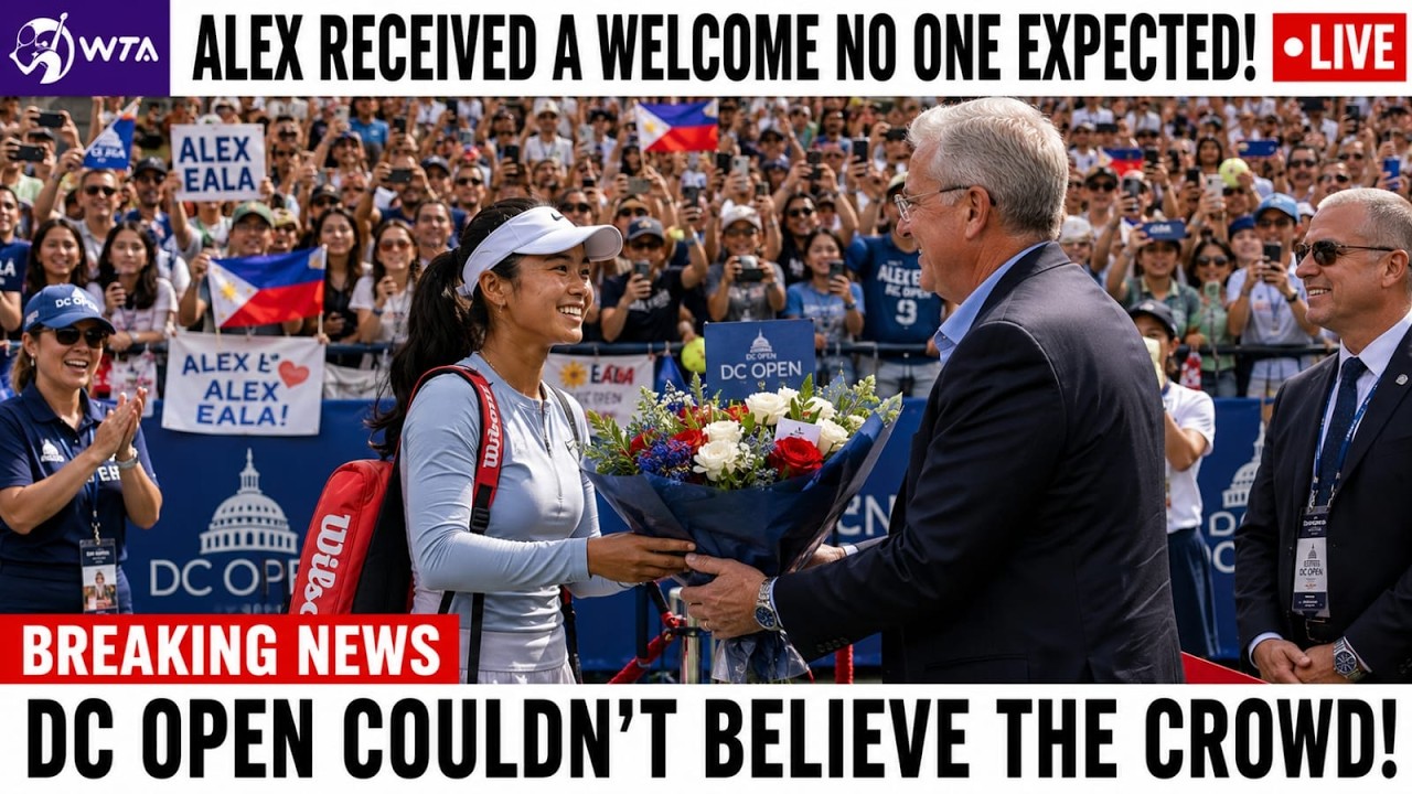 Alex Eala's Grand Welcome At DC Open Became The Tournament's Biggest Surprise!