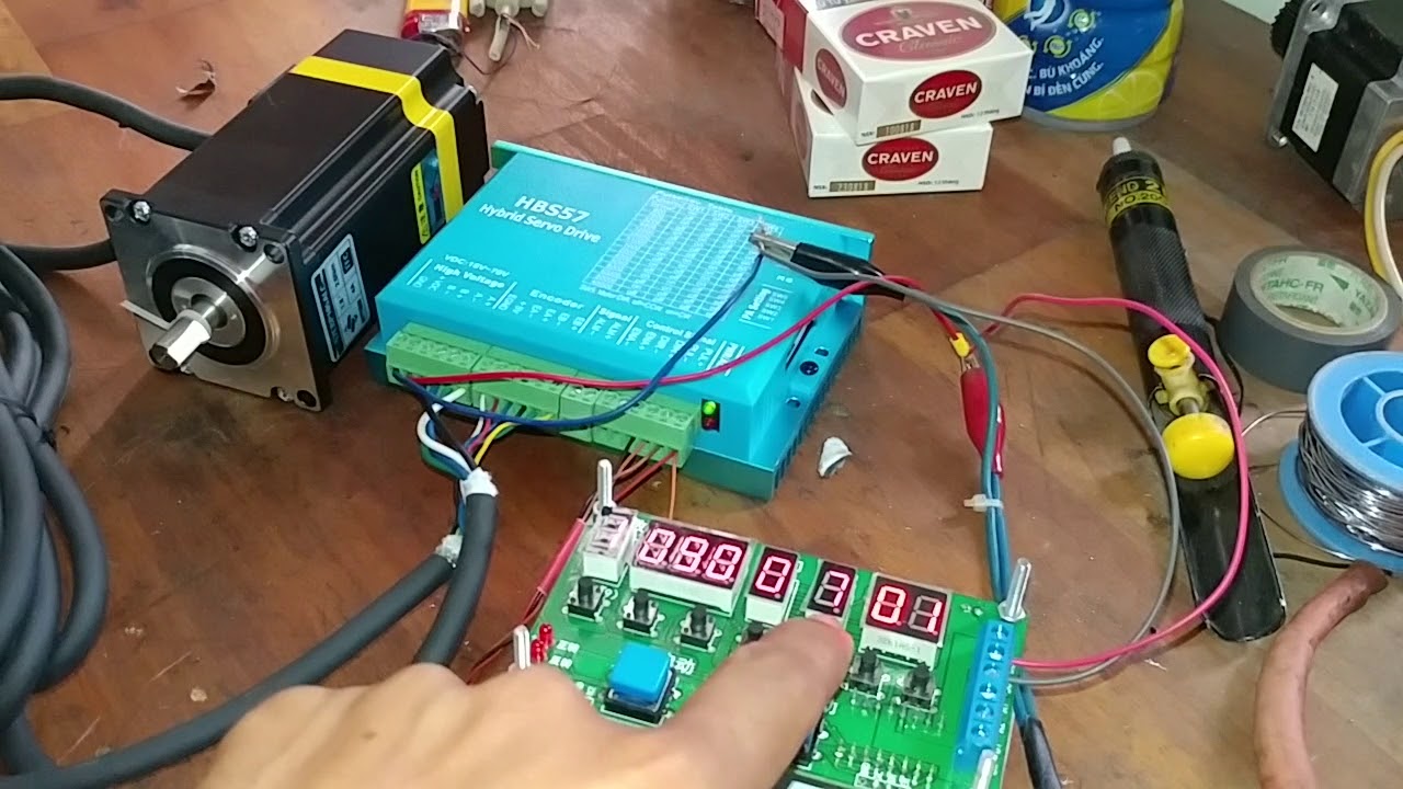 Duy motor, bộ điều khiển lập tr&igrave;nh  động cơ bứơc  hoặc hybrid servo duy 077 662 5603