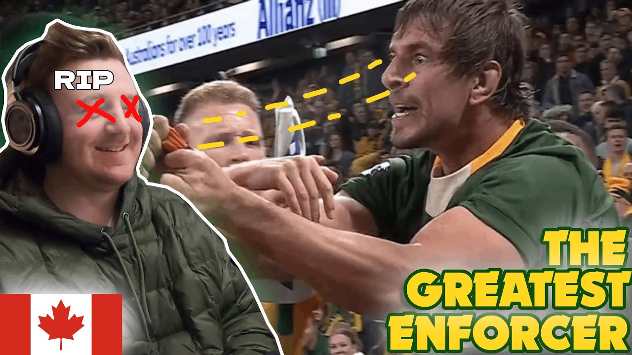 HOCKEY FAN REACTS: Eben Etzebeth 