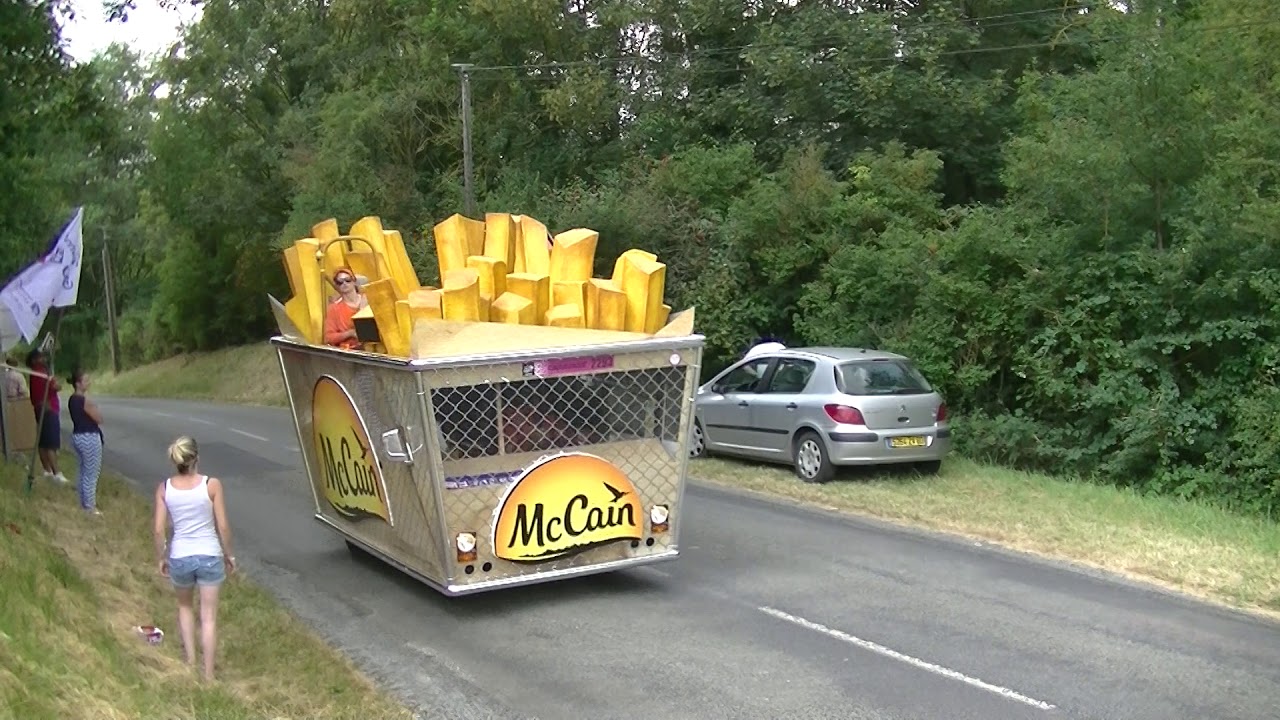 Caravane Publicitaire / Tour de France 14 Juillet 2018 / LVA 2018