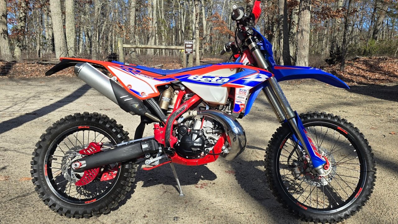 Facility 15 Trails on a BETA 200RR RACE EDITION