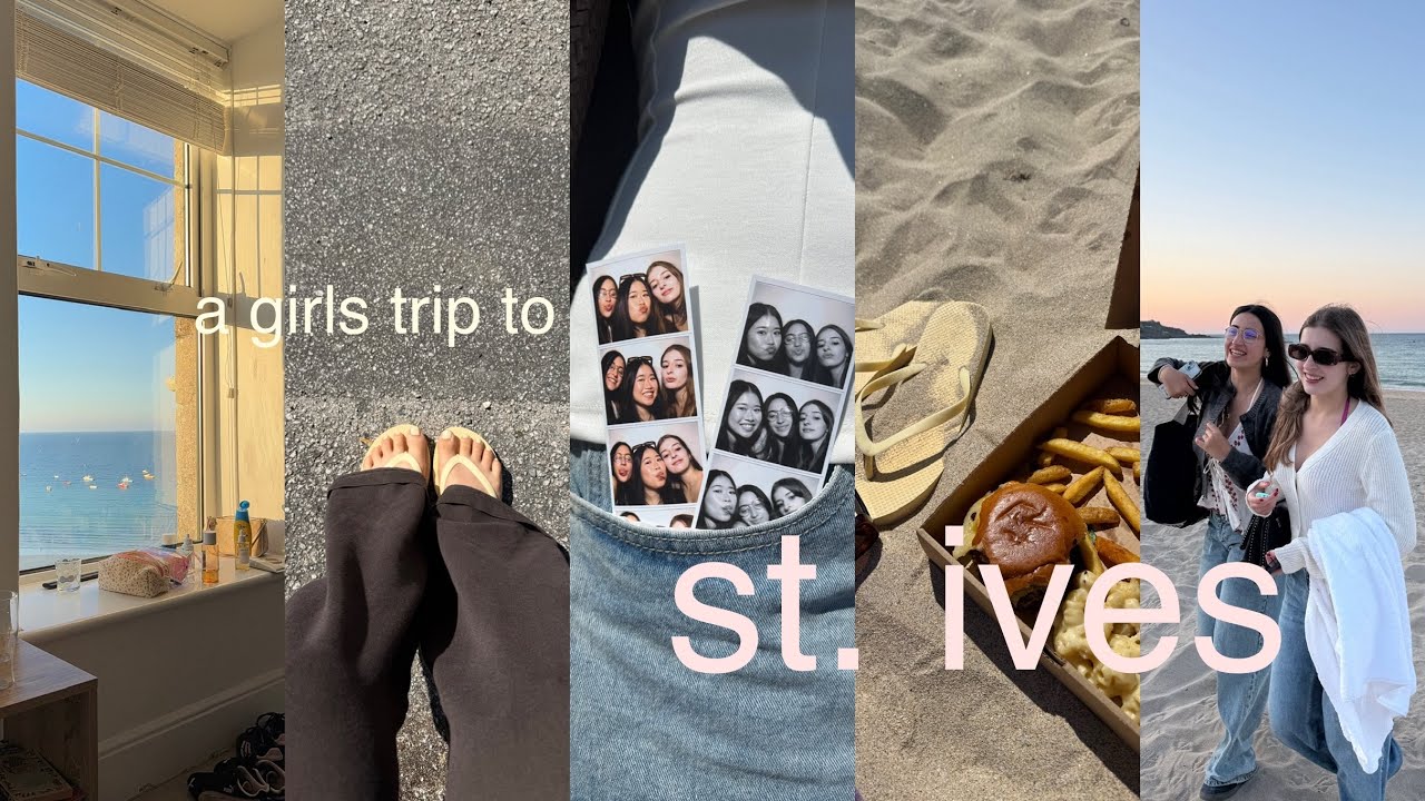 a summer girls trip to st ives, cornwall | brit summer