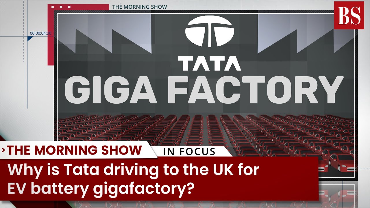 Why is Tata driving to the UK for EV battery gigafactory?