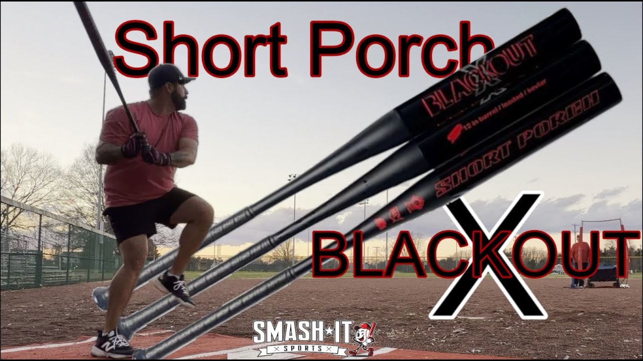 Short Porch Blackout X Senior Softball Bat Review *Pre Order for Dec 31st*
