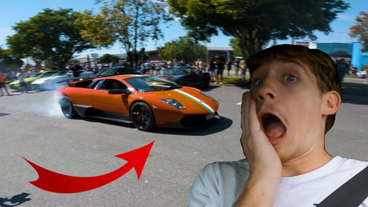TAKING MY SUPRA TO CARS AND COFFEE *BURNOUTS*